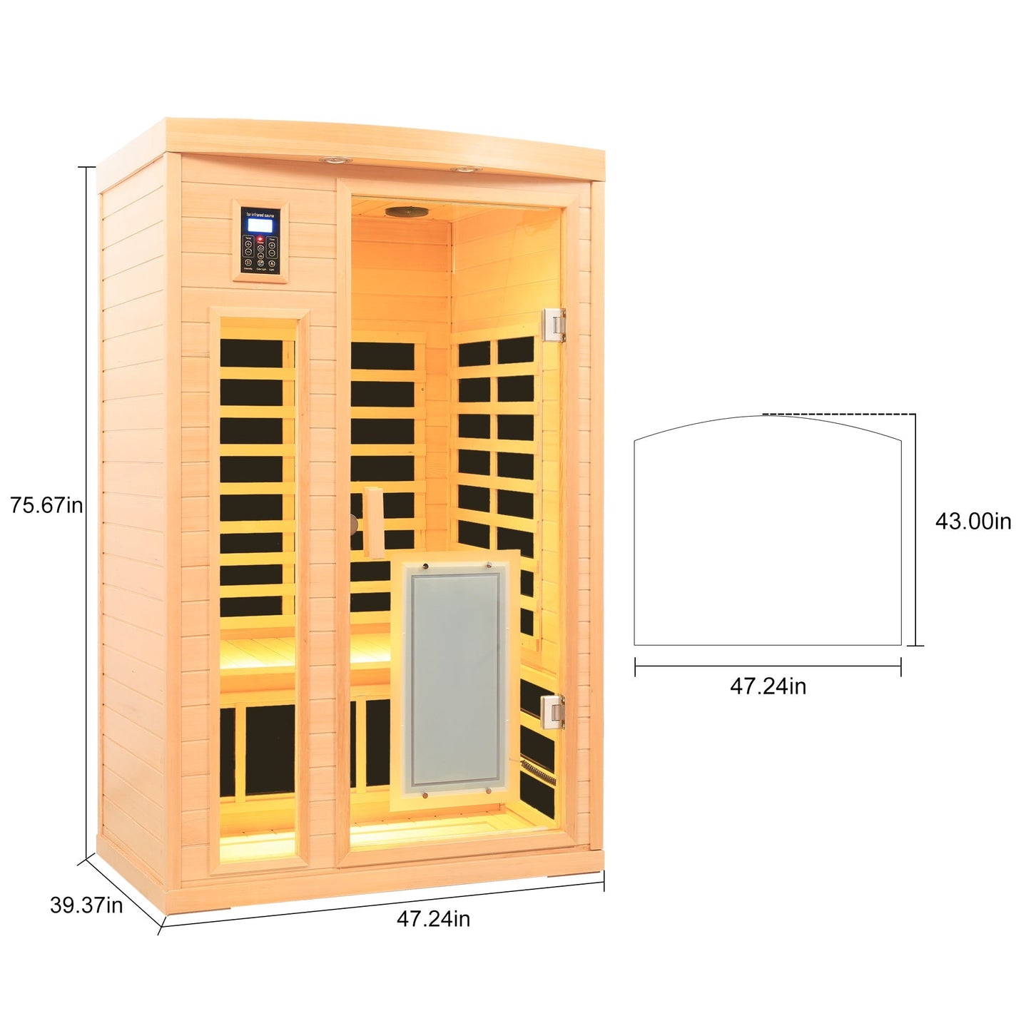 Infrared Sauna Room for 2