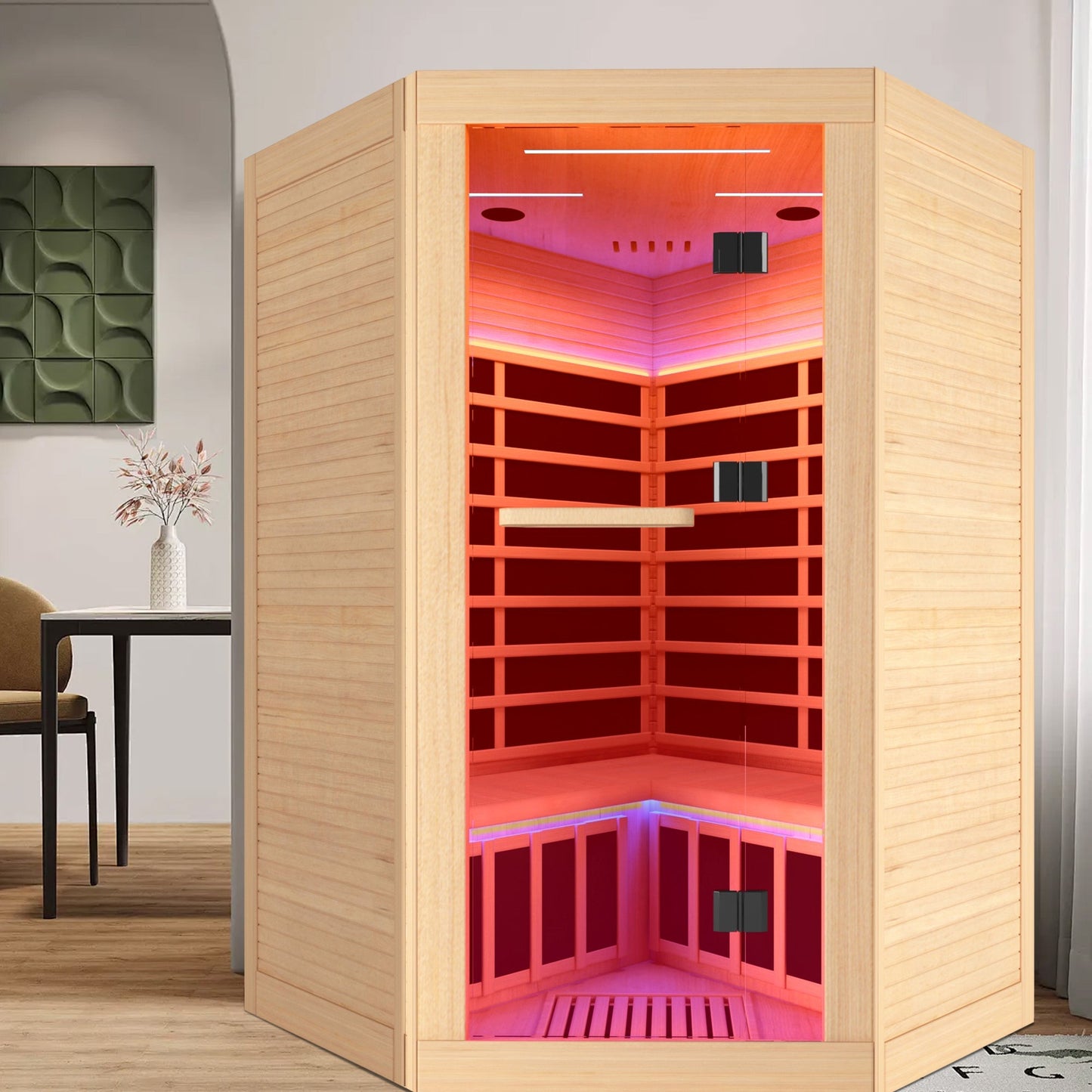 Infrared Sauna Room for 2 (Pentagon)