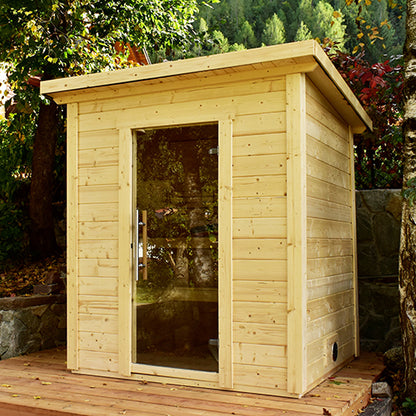 SaunaLife Model G2 Outdoor Home Sauna DIY Kit