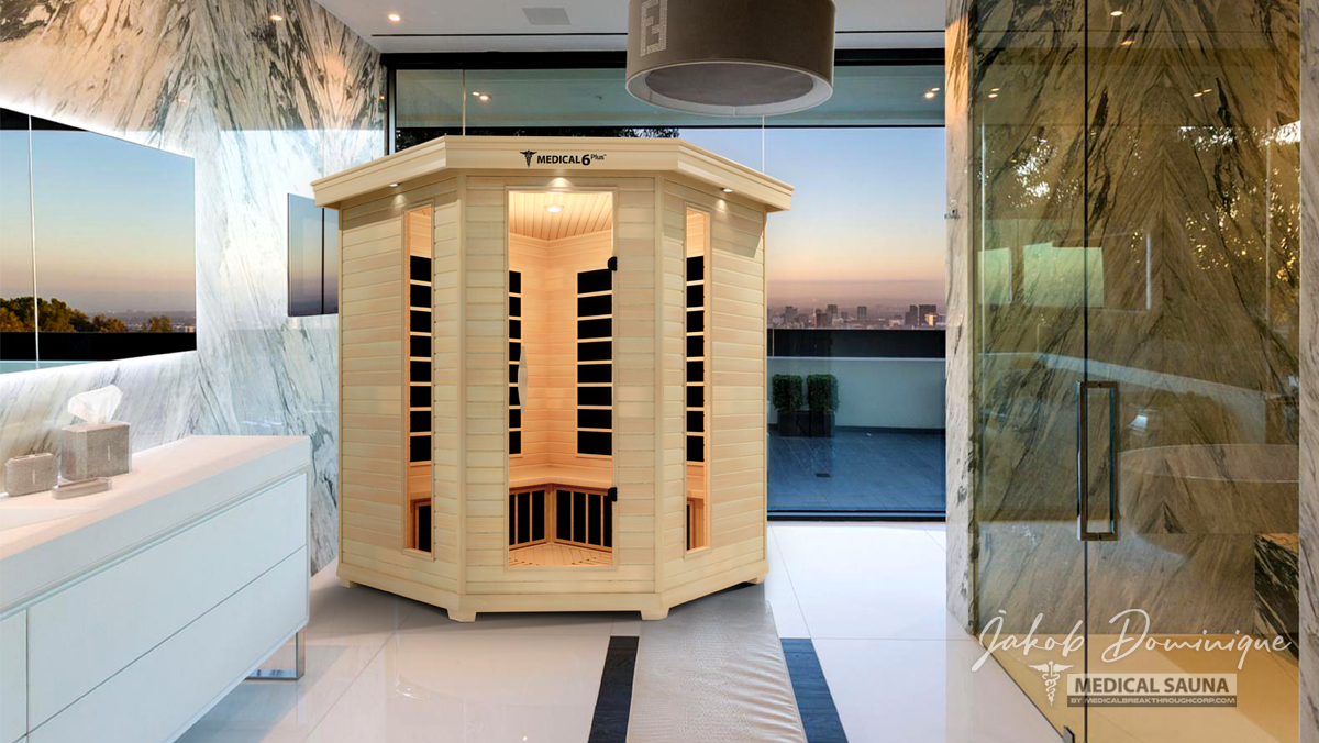 6 Person Indoor Infrared Full Spectrum Sauna | Medical 6 Plus™