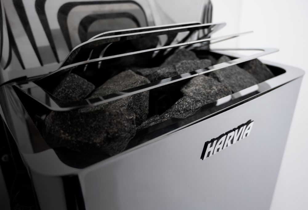 Harvia The Wall SW80 (Black) Electric Sauna Heater