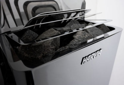 Harvia The Wall SW80 (Black) Electric Sauna Heater