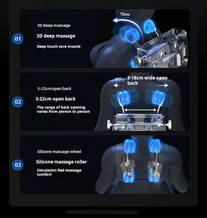 MedEq Recovery C79 Massage Chair | Full-Body Zero-Gravity Relaxation