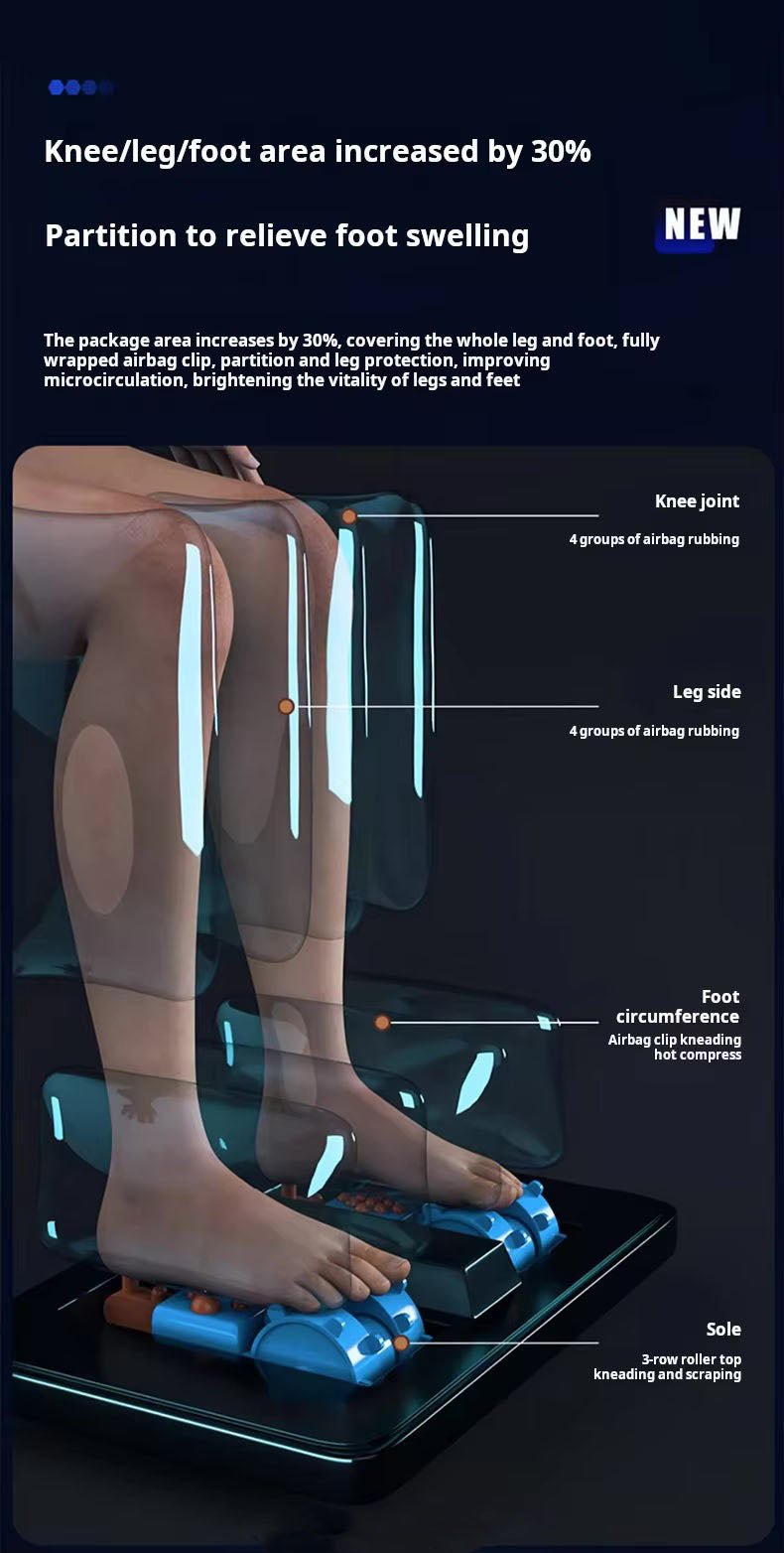 MedEq Recovery C79 Massage Chair | Full-Body Zero-Gravity Relaxation