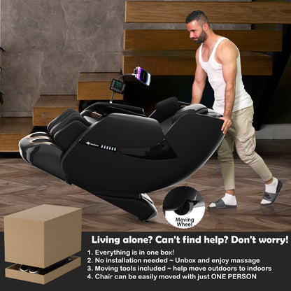 KoziSense A18 Massage Chair (All Black)