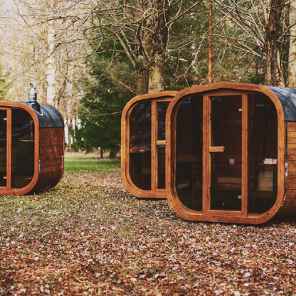 Patio Elegance MW16 ThermoWood Outdoor Sauna - Premium Outdoor Relaxation Experience