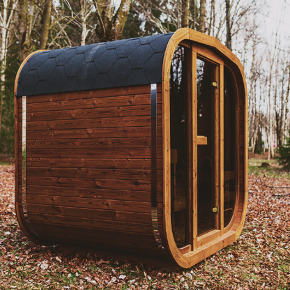 Patio Elegance MW16 ThermoWood Outdoor Sauna - Premium Outdoor Relaxation Experience