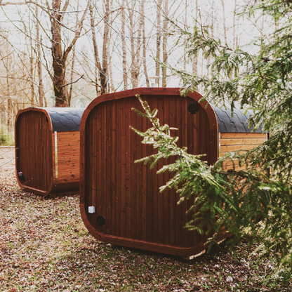 Patio Elegance Outdoor Sauna MW12 ThermoWood for Your Perfect Backyard Retreat