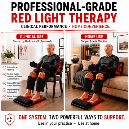 Red Light Neuropathy Support Kit – Hands, Feet, Calves & Lower Back – 5,616 LEDs