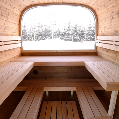 SAUNA EVOLUTION® Square Sauna Minimalist Refresh 6