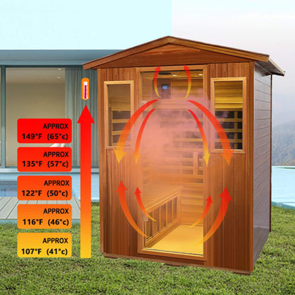 Valois Outdoor Infrared Sauna