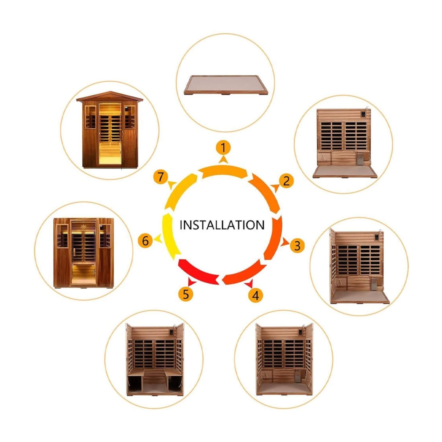 Valois Outdoor Infrared Sauna