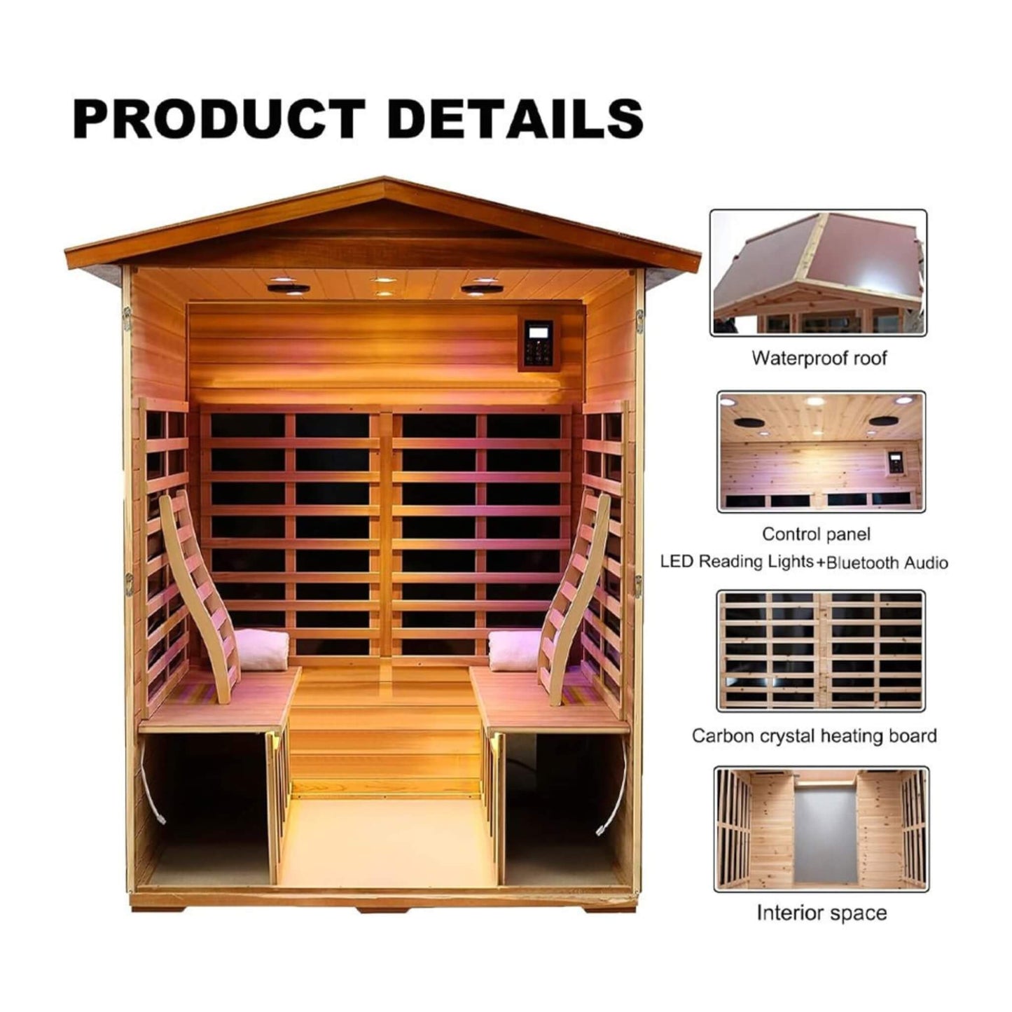 Valois Outdoor Infrared Sauna