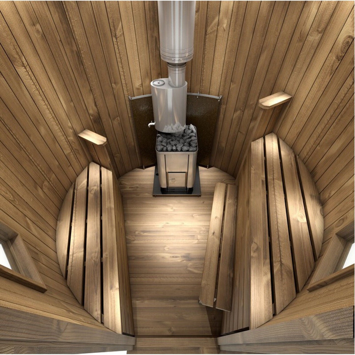 SAUNA EVOLUTION®  Garden Series Outdoor Sauna Cabin 06
