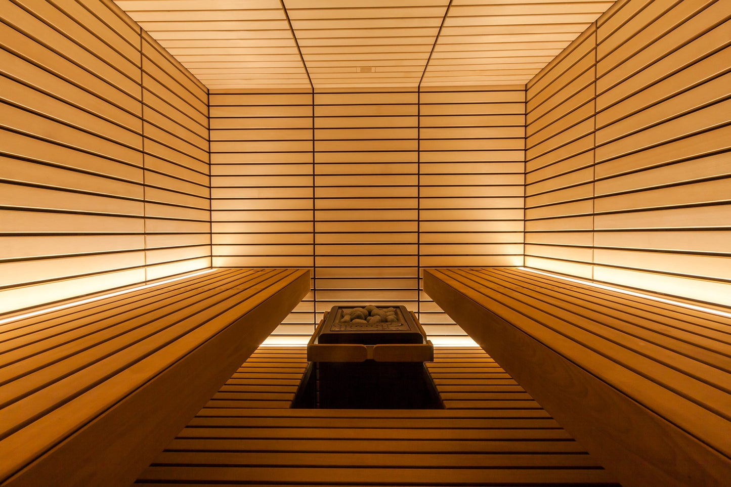 Harvia Lindea View - Thermo-Lime Wood, 2-6 Person, Indoor Sauna