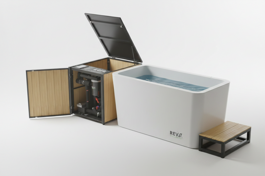 RevX Cold Plunge Tub + LUX Chiller