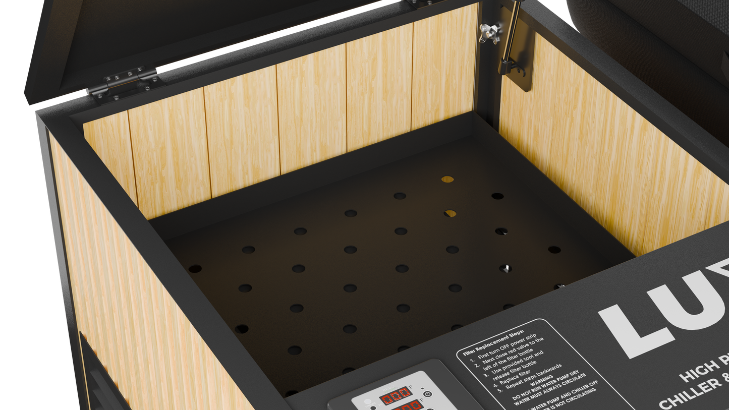 RevX Cold Plunge Tub + LUX Chiller